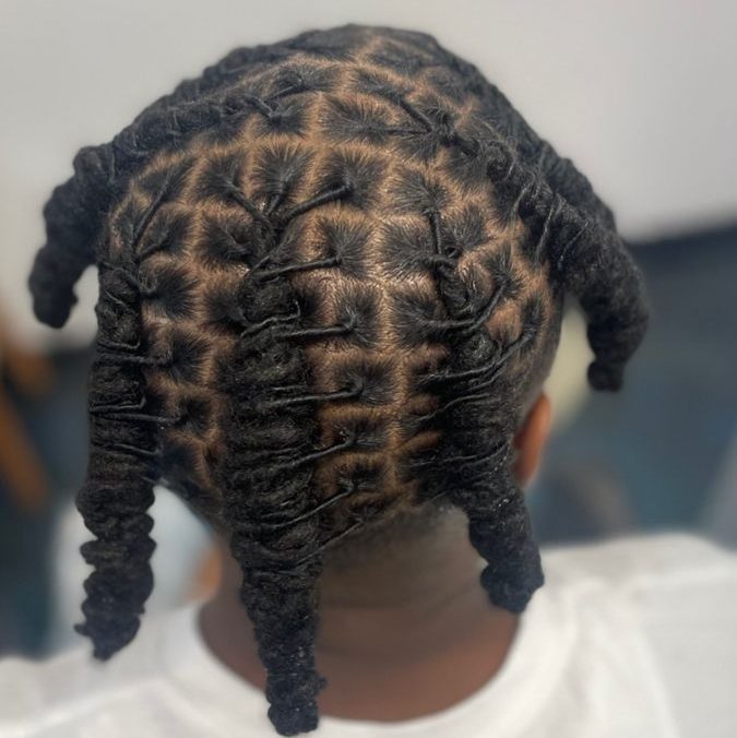 Black Men loc Hairstyle