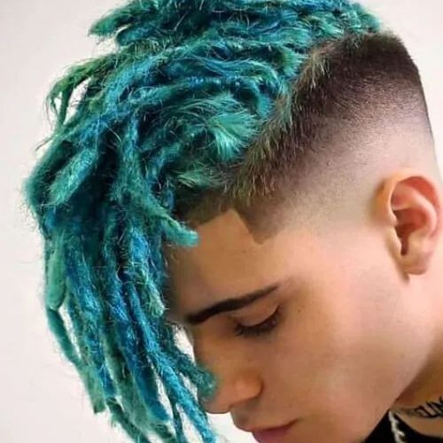 Colored Short Dreadlock For Men