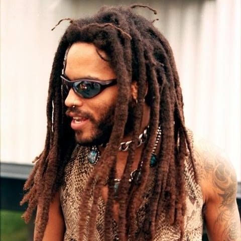 Long Freeform Natural Dreadlock Hairstyle Idea