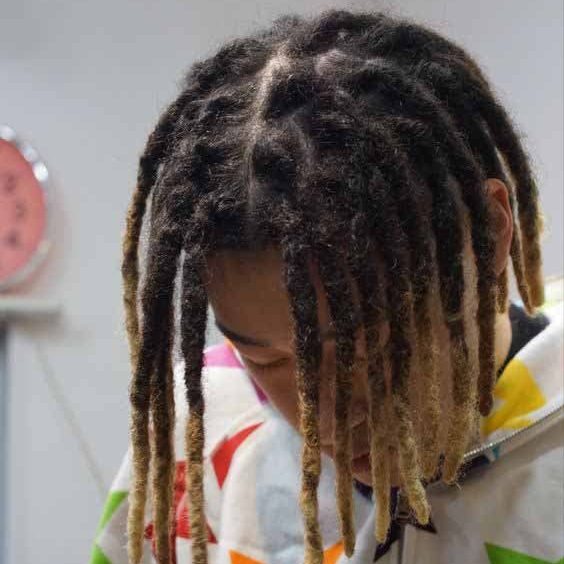 Colored Skinny Dreadlock