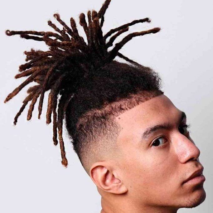 Packed up Loc Hairstyle For Men in 2025